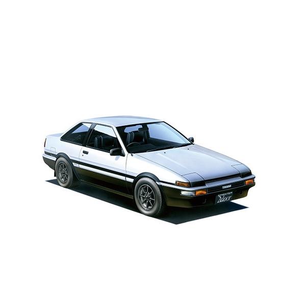 フジミ模型 1/24 インチアップ ハチロクトレノ 2ドア APEX後期型 '85