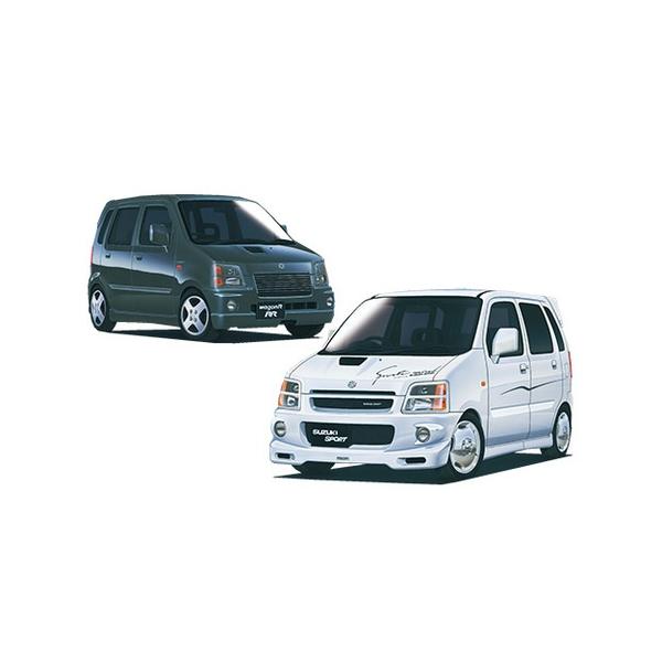 フジミ模型 1/24 インチアップ スズキ ワゴンR RR/RR スズキスポーツ