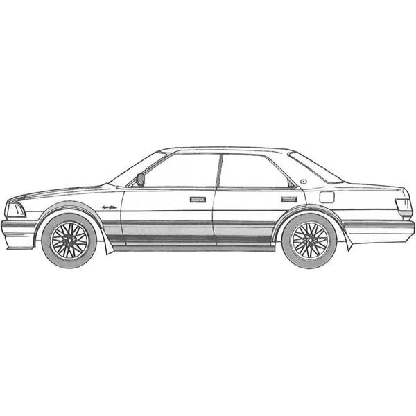 フジミ模型 プラモデル プラモデ ル1/24 ハイソカー HC13 クラウン2.0 スーパーチャージャー ハイソカーバージョン