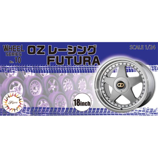 フジミ模型 プラモデル 1/24 ホイールシリーズ OZレーシング FUtURA 18インチ