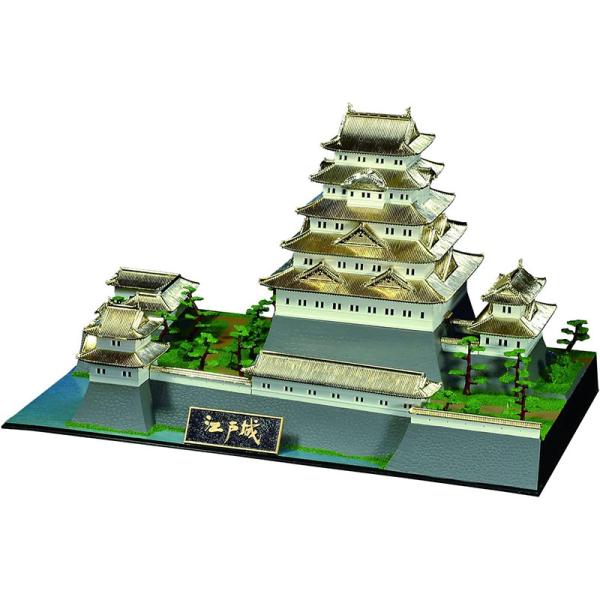 童友社（DOYUSHA） 日本の名城プラモデル デラックスゴールド版 1/350