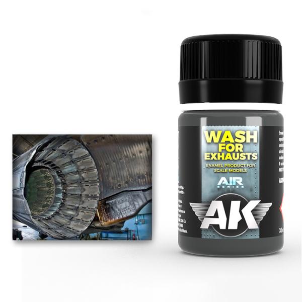 AKインタラクティブ エナメル塗料 エキゾーストウォッシュ AK2040