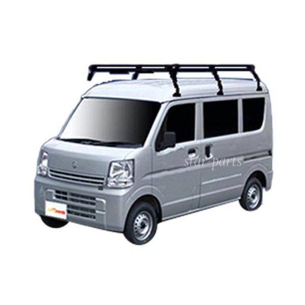 タフレック ルーフキャリア Pシリーズ PH437A スズキ エブリィ 型式DA17V DA17W対応 ルーフ カー用品 :tufreq-s0028ph437a-lg:Star-Parts 2号店 通販 エブリィ DA17V DA17W ハイルーフ ルーフキャリア PH437A タフレック TUFREQ キャリア