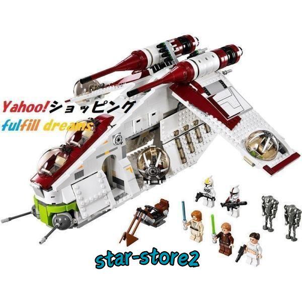 レゴ 互換品 リパブリック ガンシップ 1228ピース アタック