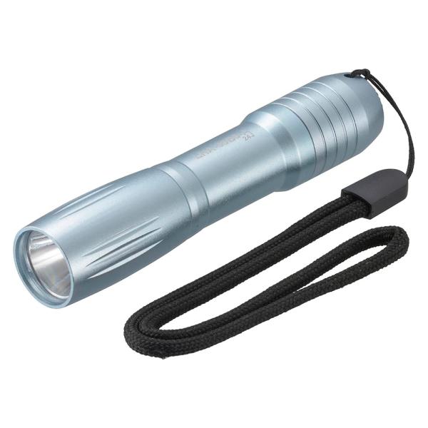 LEDライト 懐中電灯 LED 小型 電池式 明るい 防雨形IP×3 防災グッズ ミニ懐中電灯 強力 小型 コンパクト 軽量 携帯便利 アルミボディ オーム電機