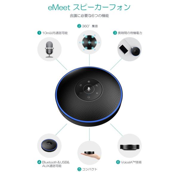 スピーカーフォン 会議用 ハンズフリー Web会議マイク 電話 Auxケーブル スピーカー Bluetooth 高音質 おしゃれ ハンズフリーフォン コンパクト 取り寄せ品 Buyee Buyee Japanese Proxy Service Buy From Japan Bot Online