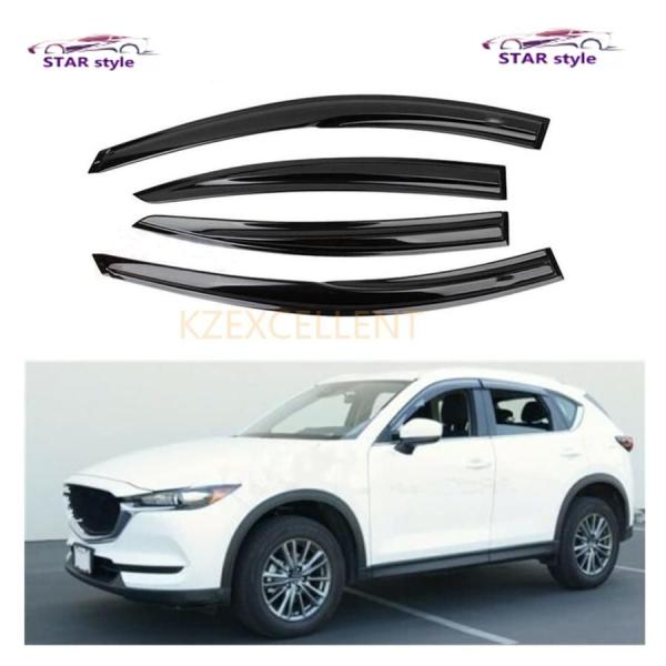 ドアバイザー アバイザー 左右セット サイドバイザー マツダ CX-5 2018 2019 2020 2021 ドアバイザー