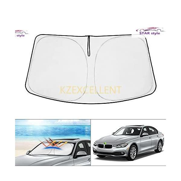 BMW 3シリーズ F30 F31 F34 フロントサンシェード フロントガラス サンシェード シェードカーテン マルチサンシェード 遮光率99% シェード 日