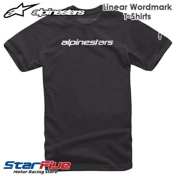 アルパインスターズ（alpinestars） Tシャツ Linear Wordmark TEE