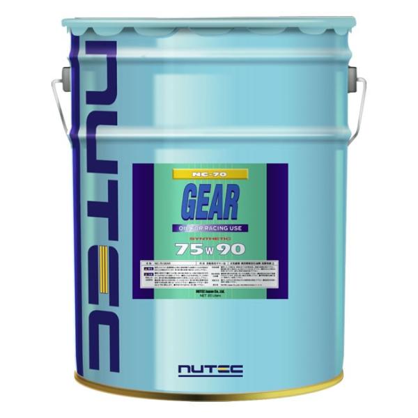 j[ebN MAIC NC-70 75W-90 20L NUTEC 100%w GXen