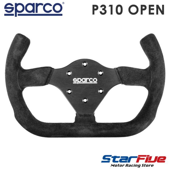 パーツ sparco P310 OPEN Sparco P-310 Open Steering Wheel