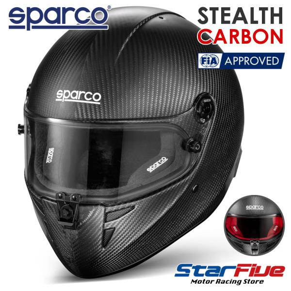 sparco スパルコ ヘルメット カート用 STEALTH CARBON ステルス