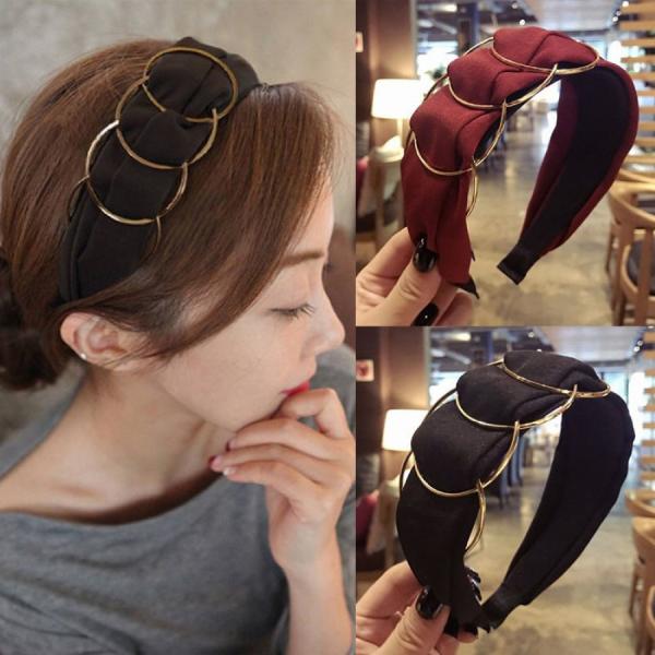 カチューシャ デザイン ヘアアクセサリー 髪飾り おしゃれ  レディース  上品  送料無料