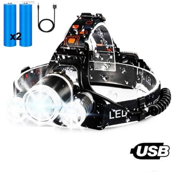 ヘッドライト LED 充電式 最強ルーメン ヘッドランプ LEDライト 10000ルーメン 自転車 登山 釣り ジョギング