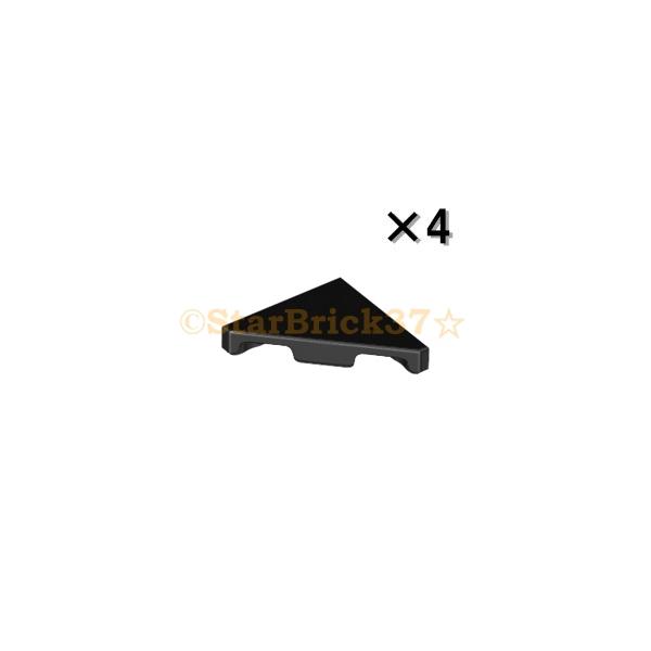 LEGO（レゴ） パーツ ばら売り #35787 タイル2×2三角形：ブラック(4個