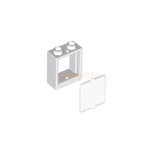 LEGO レゴ パーツ ばら売り #60592 #60601 窓枠1×2×2と窓ガラス1×2×2 