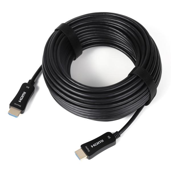 HDMI 8K60Hz HDR10�Ή����t�@�C�o�[HDMI�P�[�u��30m 48Gbps HD2AOCSF-30M �X�^�[�P�[�u���y�݌ɕi�z�y���������z ���i�摜3