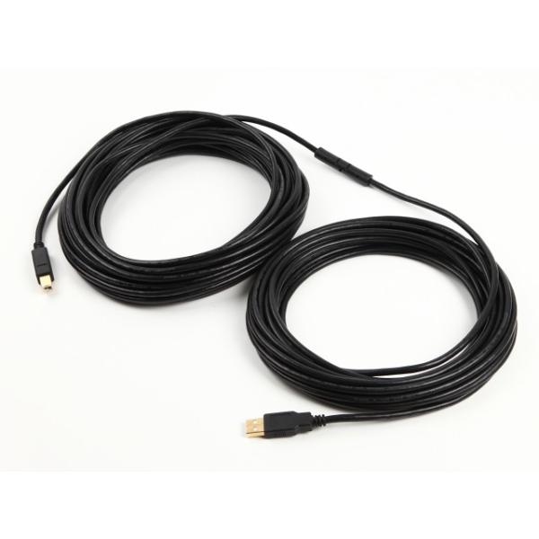 USB�P�[�u�� USB2.0�^�C�vTyep-A�I�X-�^�C�vType-B�I�X 20m US2BE200 �y�݌ɕi�z�y���������z ���i�摜1