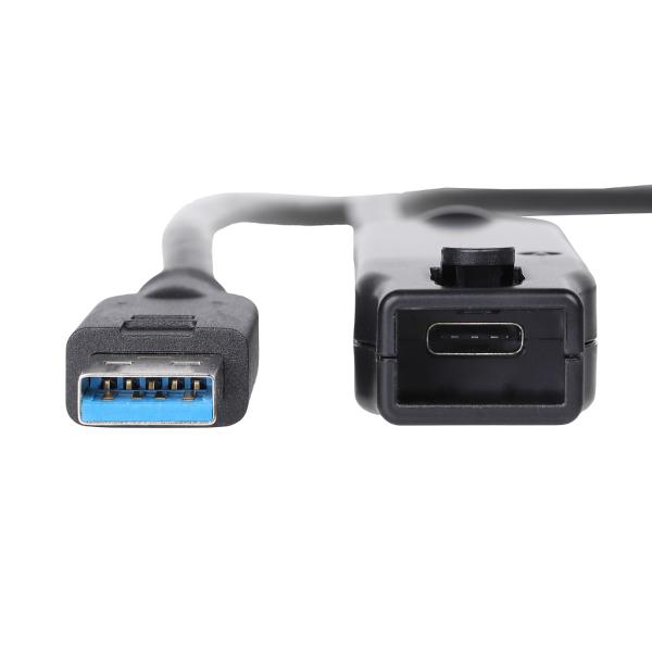 USB�P�[�u�� USB3.2 Gen2 �^�C�vA�I�X-�^�C�vC���X 10m �A�N�e�B�u�����P�[�u��(�f�[�^�̂ݑΉ�) US3AMCF100 �y�݌ɕi�z�y���������z ���i�摜4