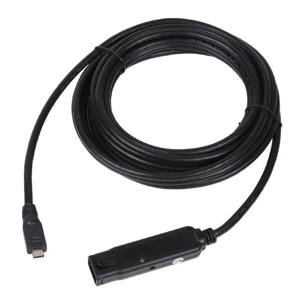 USB�P�[�u�� USB3.2 Gen2 �^�C�vC�I�X-�^�C�vA���X 10m �A�N�e�B�u�����P�[�u��(�f�[�^�̂ݑΉ�) US3CMAF100 �y�݌ɕi�z�y���������z ���i�摜2