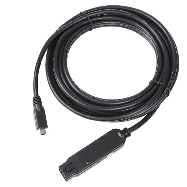 USB�P�[�u�� USB3.2 Gen2 �^�C�vC�I�X-�^�C�vC���X 10m �A�N�e�B�u�����P�[�u��(�f�[�^�̂ݑΉ�) US3CMCF100 �y�݌ɕi�z�y���������z ���i�摜2