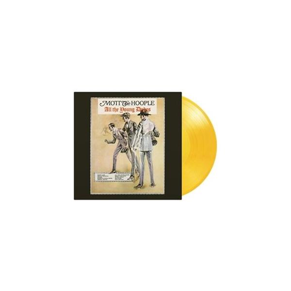 輸入盤 MOTT THE HOOPLE / ALL THE YOUNG DUDES （TRANSLUCENT YELLOW） [LP]