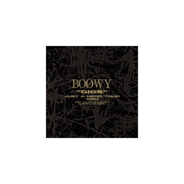 BOφWY / 『”GIGS” JUST A HERO TOUR 1986』40TH ANNIVERSARY EDITION：COMPLETE BOX（初回生産限定盤／2SHM-CD＋3アナログ（180g重量盤）＋2カセット） [CD]