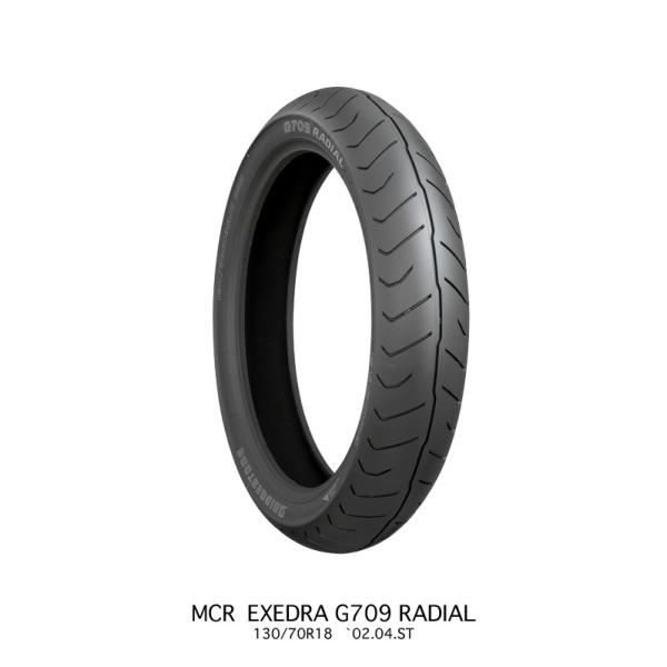 BRIDGESTONE 130/70R18 M/C 63H G709F tg `[uX MCR04235