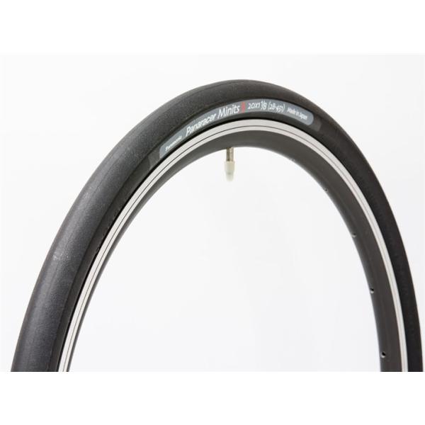 Panaracer(パナレーサー) ミニッツS (WO) 20x7/8 (エトルト451) 全黒  8W2087MNTS-B