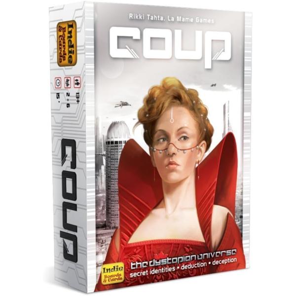 クー　Coup the dystopian universe　　外国語版　ボードゲーム カードゲーム