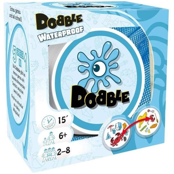 ドブル ウォータープルーフ　Dobble Waterproof　　外国語版　ボードゲーム カードゲーム