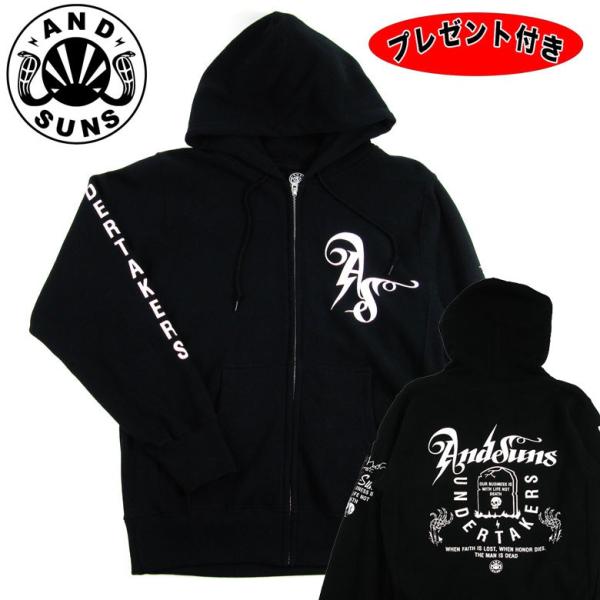 ANDSUNS（アンドサンズ） andsuns ANDSUNS UNDERTAKERS HOOD パーカー 