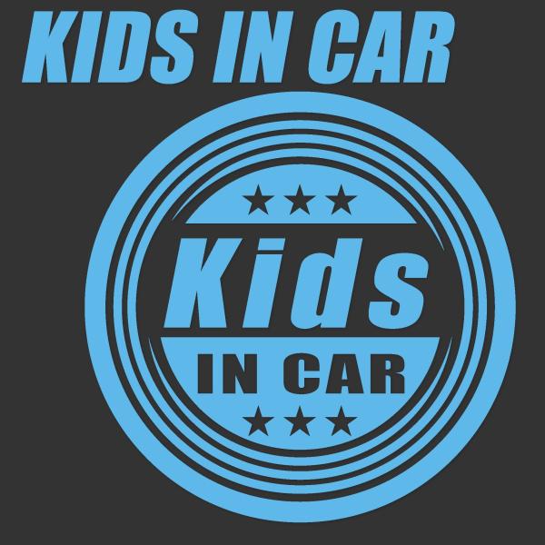 KIDS IN CAR　キッズインカーステッカー　クールなアメリカン　お試しサンプル付