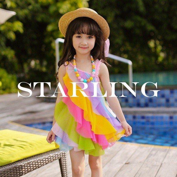 キッズ ドレス レインボー キッズワンピースの人気商品 通販 価格比較 価格 Com