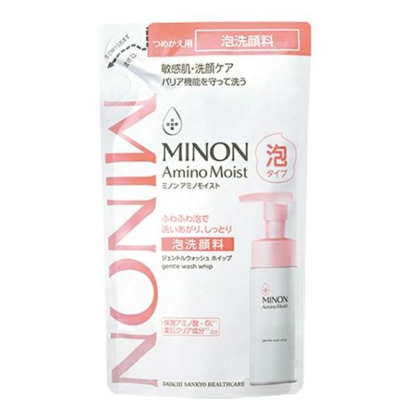 他サイト： ミノン アミノモイスト ジェントルウォッシュホイップ つめかえ/詰め替え 130mL ＊第一三共ヘルスケア ミノンの商品画像
