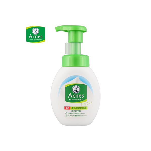 他サイト： メンソレータムアクネス 薬用ふわふわな泡洗顔 ポンプ 160mL ＊医薬部外品 ロート製薬 メンソレータムの商品画像