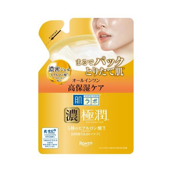 肌ラボ 極潤 パーフェクトゲル つめかえ/詰め替え 80g ＊ロート製薬