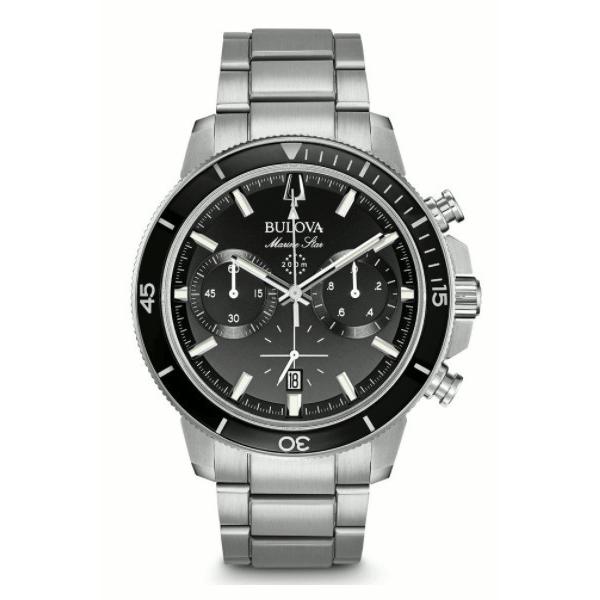 BULOVA 96B272 ブローバ マリンスター メンズ クロノグラフ ウォッチ 