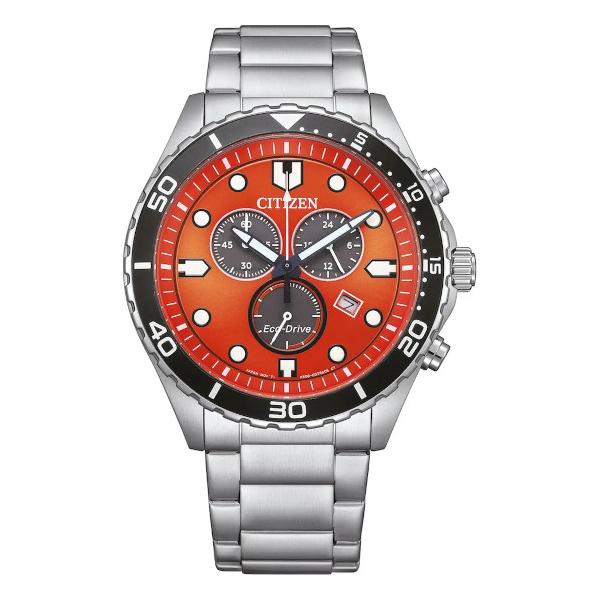 CITIZEN（シチズン） AT2560-84X 逆輸入 エコドライブ クロノグラフ 
