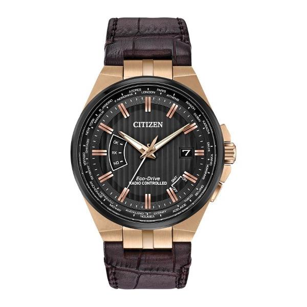 CITIZEN シチズン CB0168-08E 逆輸入 エコドライブ 電波時計 ソーラー 