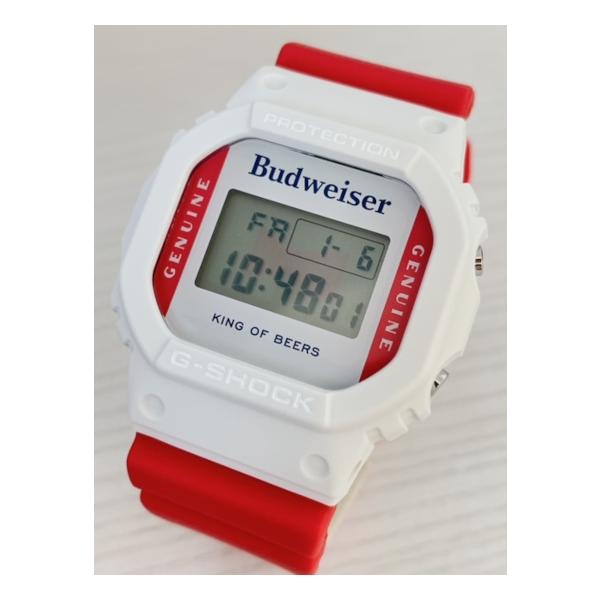 G-SHOCK 即納可能 カシオ バドワイザー 海外モデル DW5600BUD20 メンズ