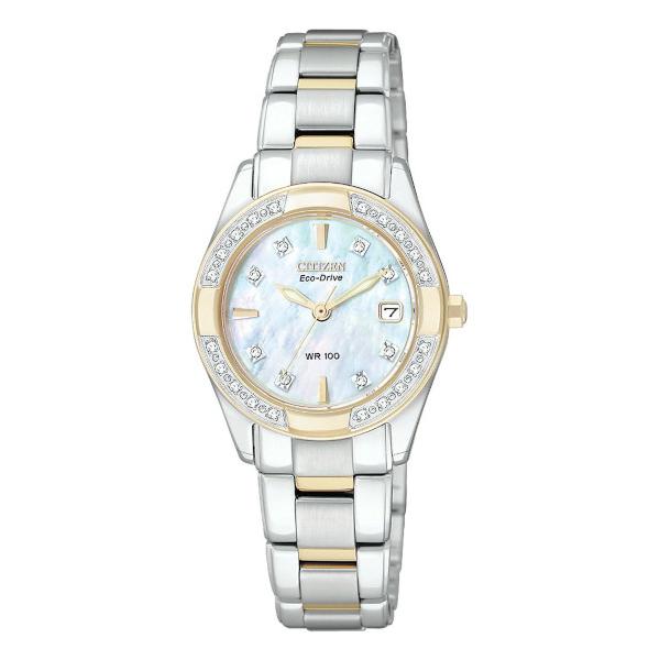 CITIZEN（シチズン） エコドライブ レディース 20p ダイヤモンド