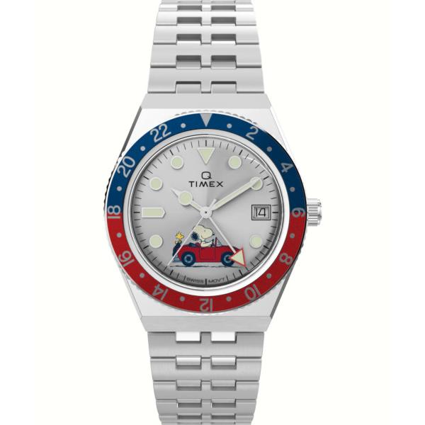 TIMEX（タイメックス） 【並行輸入品】Timex Q スヌーピー GMT 時計 
