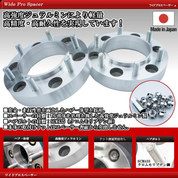 FIC(フィック) ワイドプロスペーサー 6穴 PCD139.7 ハブ径106φ P1.5  