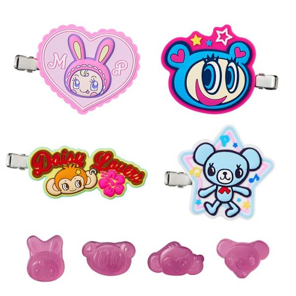 送料無料 BANDAI Candy ナルミヤキャラクターズ ラバークリップ付き