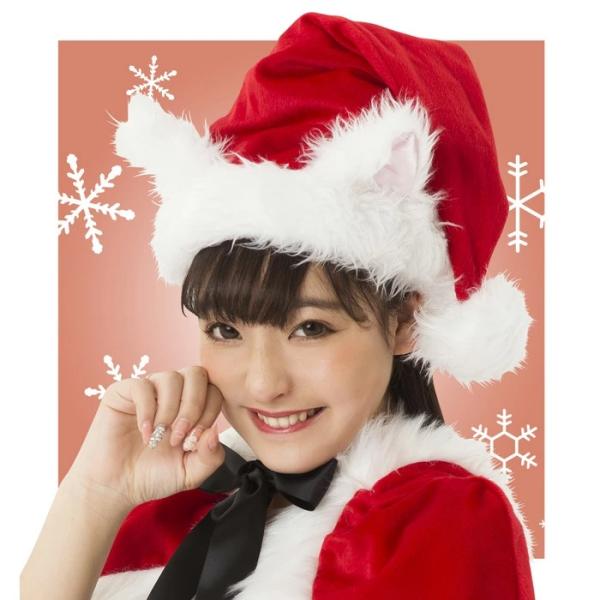 猫耳 サンタ コスチューム コスプレ 5点 クリスマス パーティ