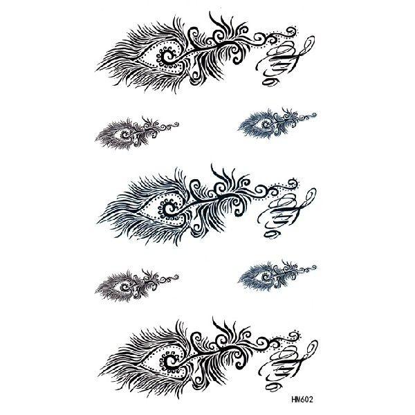 タトゥーシール 羽 羽毛 トライバル 17x10cm ハロウィン 仮装 コスプレ Hm602 Hm602 スターショップ 通販 Yahoo ショッピング