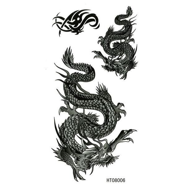 タトゥーシール 竜 龍 ドラゴン 12x6cm ハロウィン 仮装 コスプレ Ht Ht スターショップ 通販 Yahoo ショッピング