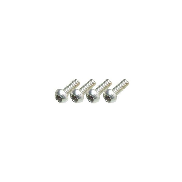 処分 GIZA PRODUCTS（ギザプロダクツ） M5 アルミ ボルト (4本セット) 12mm シルバー 00601 ゆうメール使用可