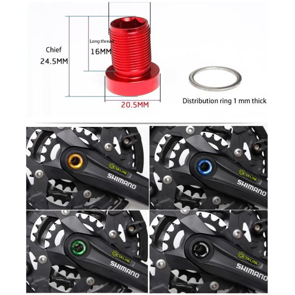 bmx クランク　アーム長165mm LHD（左ドライブ） 処分 M15ロング MTB、BMX、ロードバイク クランクアーム ネジアルミ軸